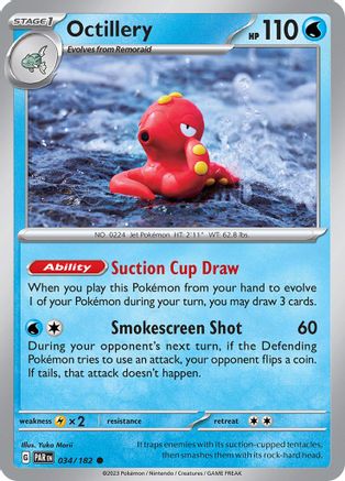 [PKM] Octillery (034/182) [Paradox Rift]