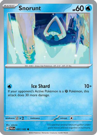 [PKM] Snorunt (037/182) [Paradox Rift]