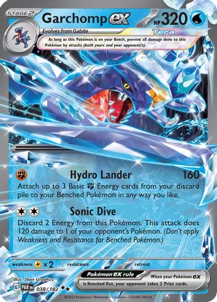 [PKM-R] Garchomp ex (038/182) [Paradox Rift]