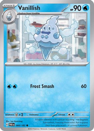 [PKM] Vanillish (044/182) [Paradox Rift]