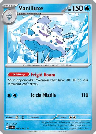 [PKM-C] Vanilluxe (045/182) [Paradox Rift]