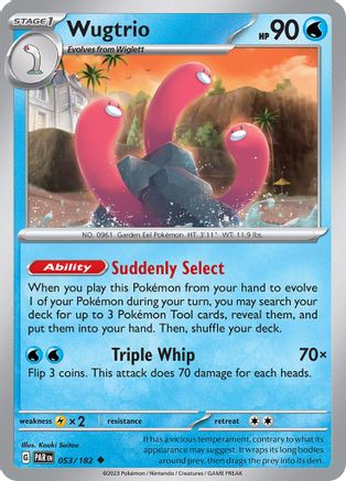 [PKM] Wugtrio (053/182) [Paradox Rift]