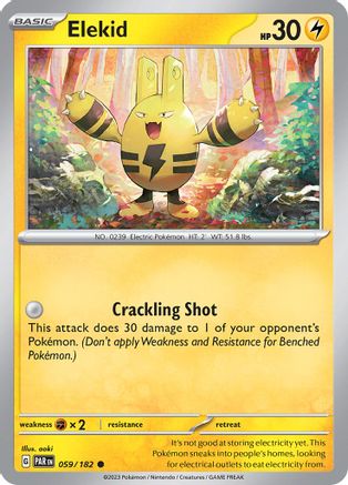[PKM-C] Elekid (059/182) [Paradox Rift]