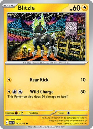 [PKM] Blitzle (062/182) [Paradox Rift]