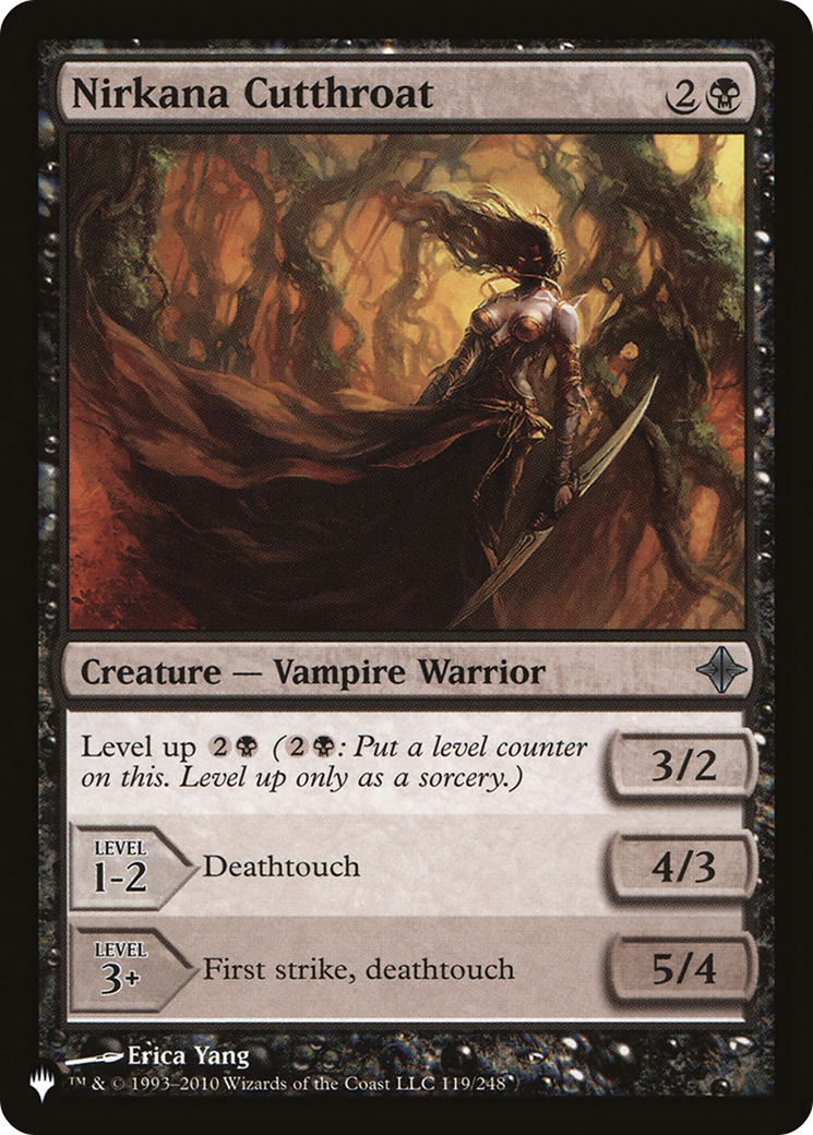 Nirkana Cutthroat [LIST 119/248]
