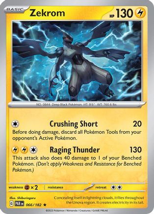 [PKM] Zekrom (066/182) [Paradox Rift]