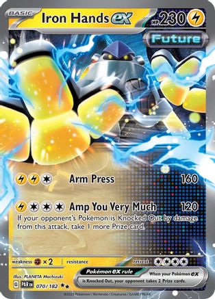 [PKM-R] Iron Hands ex (070/182) [Paradox Rift]