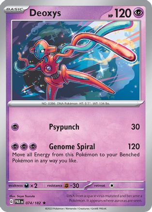 [PKM-R] Deoxys (074/182) [Paradox Rift]