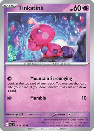 [PKM] Tinkatink (082/182) [Paradox Rift]