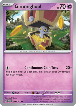 [PKM] Gimmighoul (088/182) [Paradox Rift]
