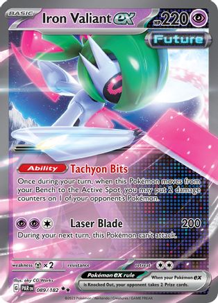 [PKM] Iron Valiant ex (089/182) [Paradox Rift]