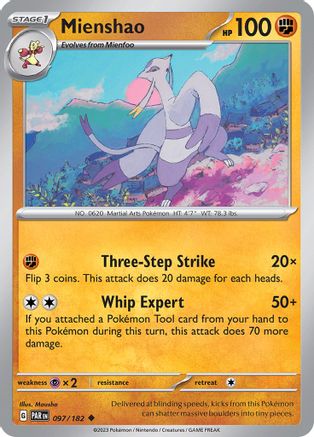 [PKM] Mienshao (097/182) [Paradox Rift]