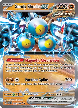 [PKM-R] Sandy Shocks ex (108/182) [Paradox Rift]