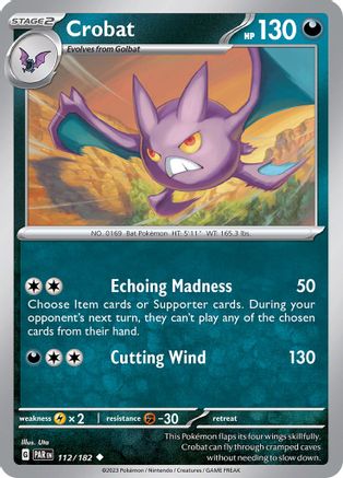 [PKM-C] Crobat (112/182) [Paradox Rift]