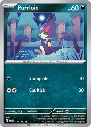[PKM] Purrloin (114/182) [Paradox Rift]