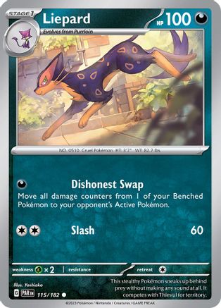 [PKM] Liepard (115/182) [Paradox Rift]