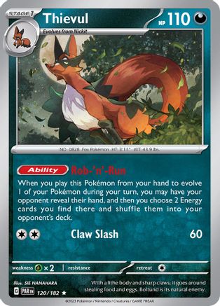 [PKM-R] Thievul (120/182) [Paradox Rift]
