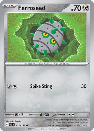 [PKM] Ferroseed (127/182) [Paradox Rift]