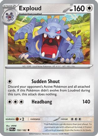 [PKM-C] Exploud (150/182) [Paradox Rift]