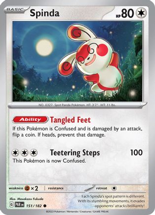 [PKM] Spinda (151/182) [Paradox Rift]