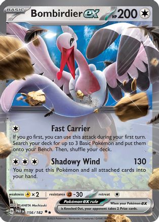 [PKM] Bombirdier ex (156/182) [Paradox Rift]