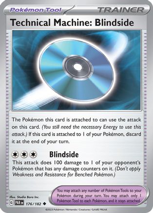 [PKM] Technical Machine: Blindside (176/182) [Paradox Rift]