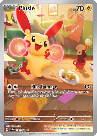 [PKM] Plusle (193/182) [Paradox Rift]