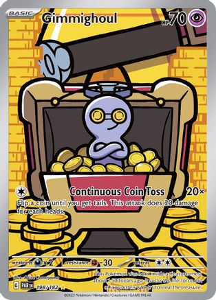 [PKM] Gimmighoul (198/182) [Paradox Rift]