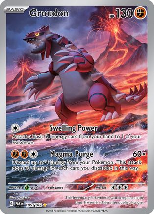 [PKM-R] Groudon (199/182) [Paradox Rift]
