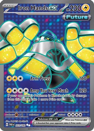 [PKM] Iron Hands ex (223/182) [Paradox Rift]