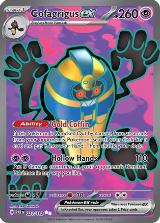 [PKM] Cofagrigus ex (224/182) [Paradox Rift]
