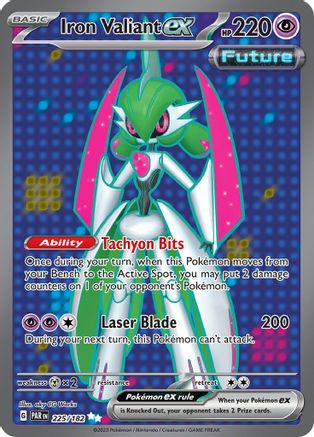 [PKM-R] Iron Valiant ex (225/182) [Paradox Rift]