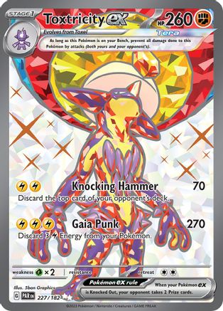 [PKM] Toxtricity ex (227/182) [Paradox Rift]