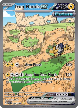 [PKM] Iron Hands ex (248/182) [Paradox Rift]