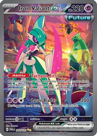 [PKM] Iron Valiant ex (249/182) [Paradox Rift]
