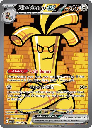 [PKM] Gholdengo ex (252/182) [Paradox Rift]