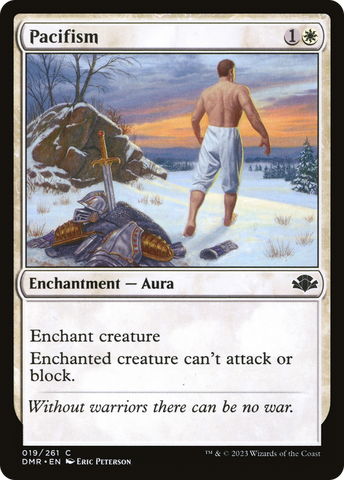 {C} Pacifism [Dominaria Remastered][DMR 019]