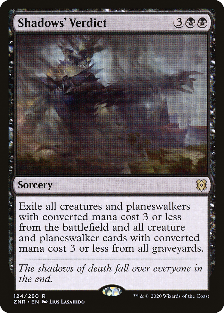 {R} Shadows' Verdict [Zendikar Rising][ZNR 124]