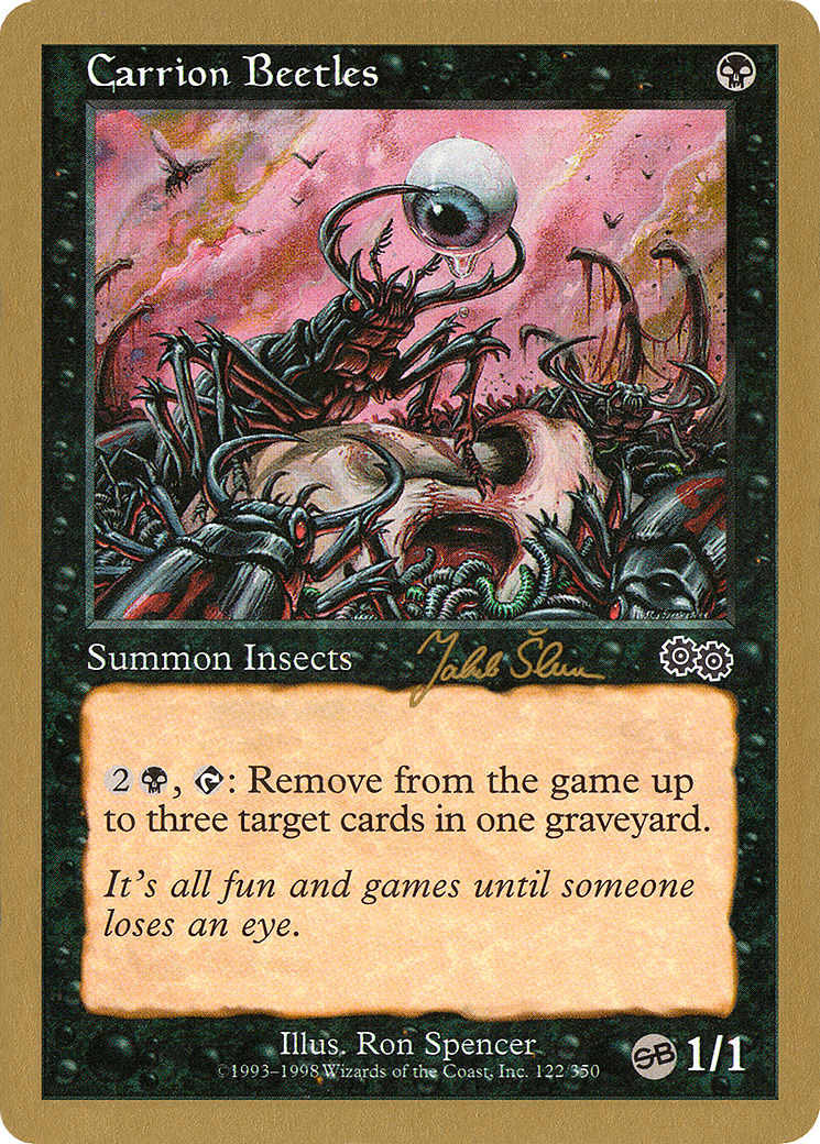 {C} Carrion Beetles (Jakub Slemr) (SB) [World Championship Decks 1999][GB WC99 JS122SB]