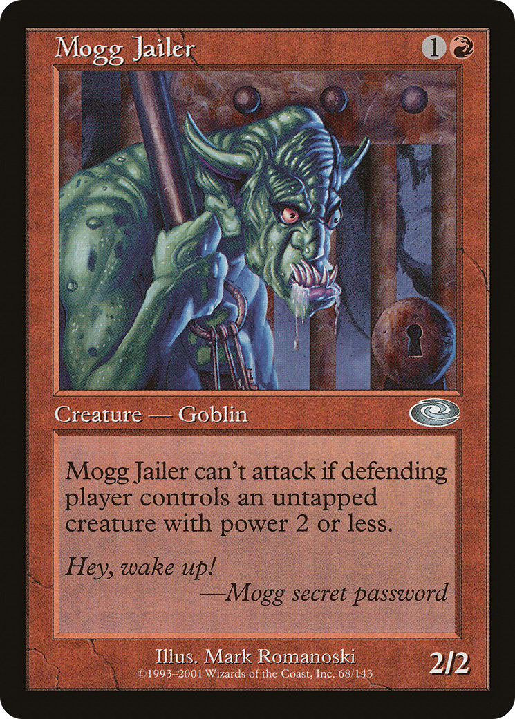 {C} Mogg Jailer [Planeshift][PLS 068]