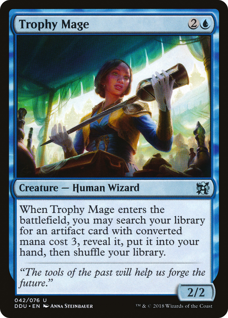 {C} Trophy Mage [Duel Decks: Elves vs. Inventors][DDU 042] - Misty Mountain Games