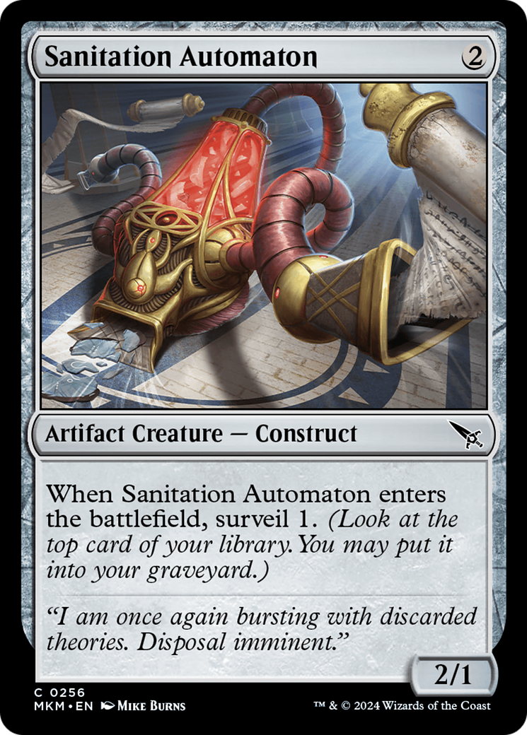 {@C} Sanitation Automaton [Murders at Karlov Manor][MKM 256]