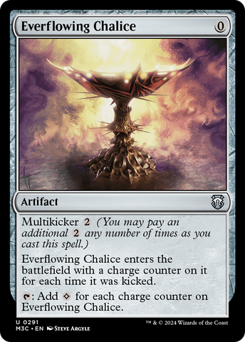 {C} Everflowing Chalice [Modern Horizons 3 Commander][M3C 291]