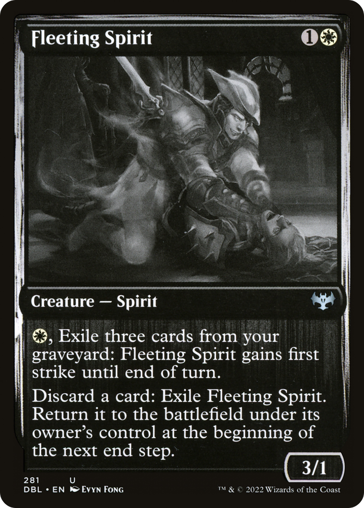 {C} Fleeting Spirit [Innistrad: Double Feature][DBL 281]