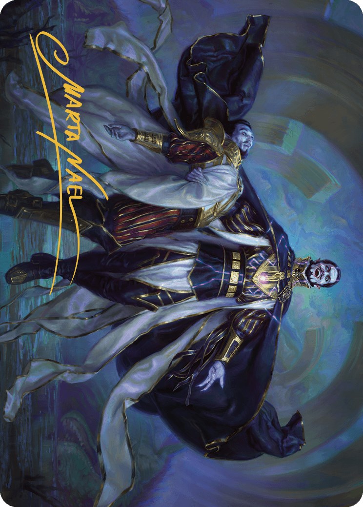 {A} Vito, Fanatic of Aclazotz Art Card (Gold-Stamped Signature) [The Lost Caverns of Ixalan Art Series][GS ALCI 039]