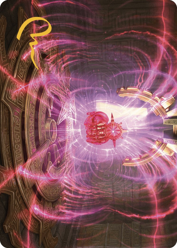 {A} Locus of Enlightenment Art Card (Gold-Stamped Signature) [The Lost Caverns of Ixalan Art Series][GS ALCI 012]