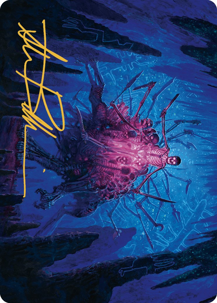 {A} Uchbenbak, the Great Mistake Art Card (Gold-Stamped Signature) [The Lost Caverns of Ixalan Art Series][GS ALCI 038]