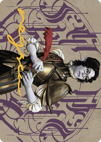 {A} Amalia Benavides Aguirre Art Card (48/81) (Gold-Stamped Signature) [The Lost Caverns of Ixalan Art Series][GS ALCI 048]