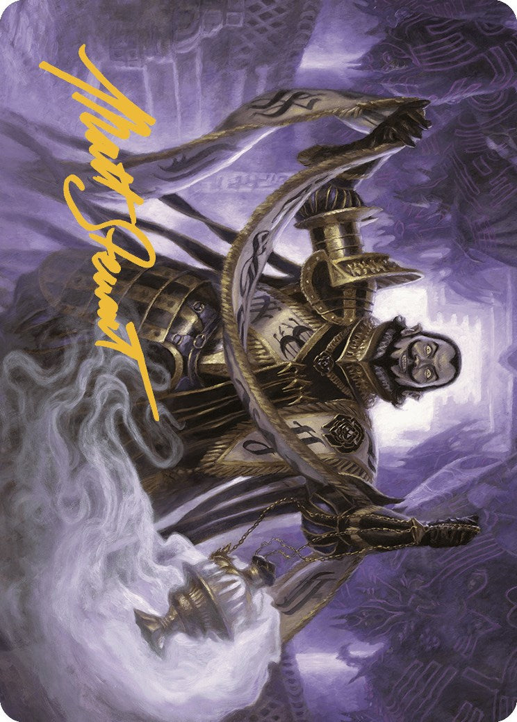 {A} Clavileno, First of the Blessed Art Card (70/81) (Gold-Stamped Signature) [The Lost Caverns of Ixalan Art Series][GS ALCI 070]