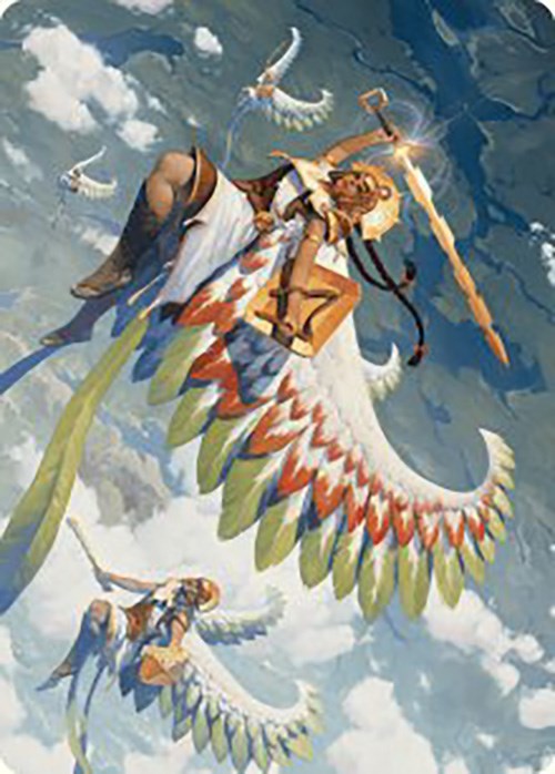 {A} Resplendent Angel Art Card (5/81) [The Lost Caverns of Ixalan Art Series][ALCI 005]